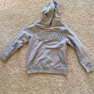 VANS Gray Hoodie - Youth Small